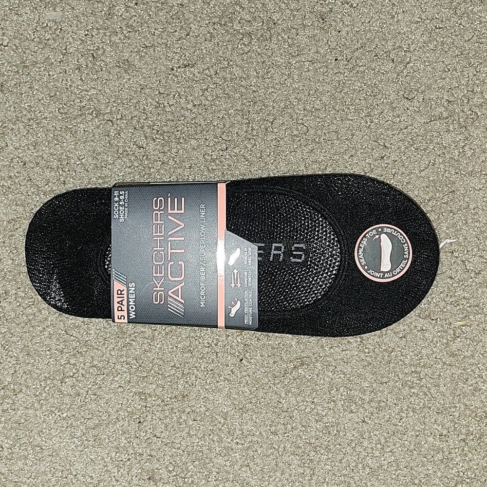 Skechers Active Superlow Liner 5 pair pack